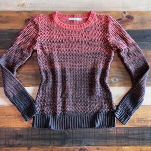 Bailey 44 women’s brown orange ombré sweater small